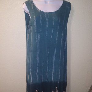 4/$20 Pineapple Moon  Teal Dress with Starfish